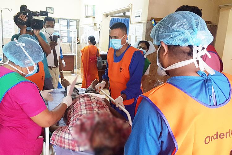 Fire Drill SJGH 2021 December-3