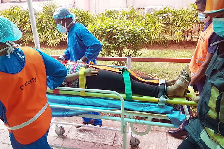 Fire Drill SJGH 2021 December-4