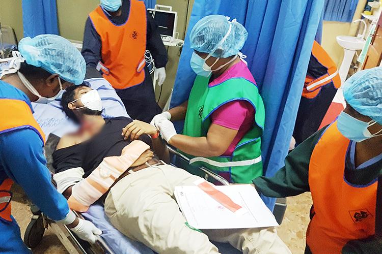 Fire Drill SJGH 2021 December-5