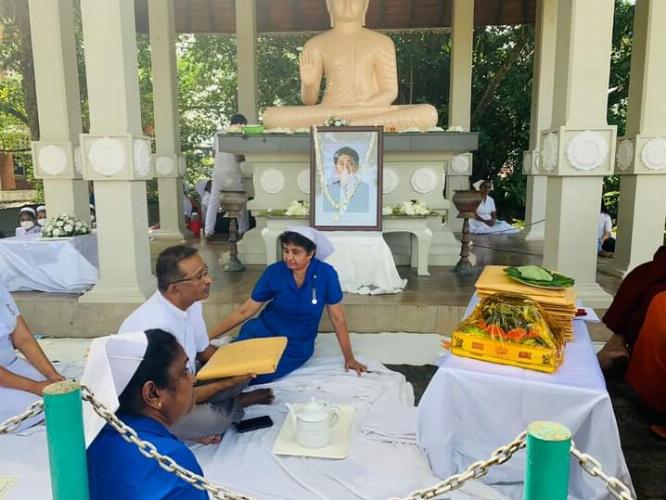 Almsgiving Ceremony for Hon.Shinzo Abe-2